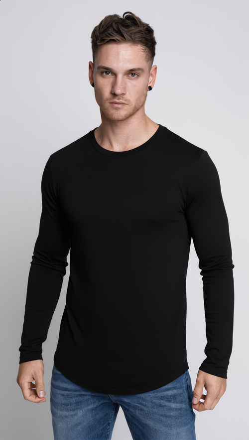 2 Pack Fitted Athletic Long Sleeves T-Shirts