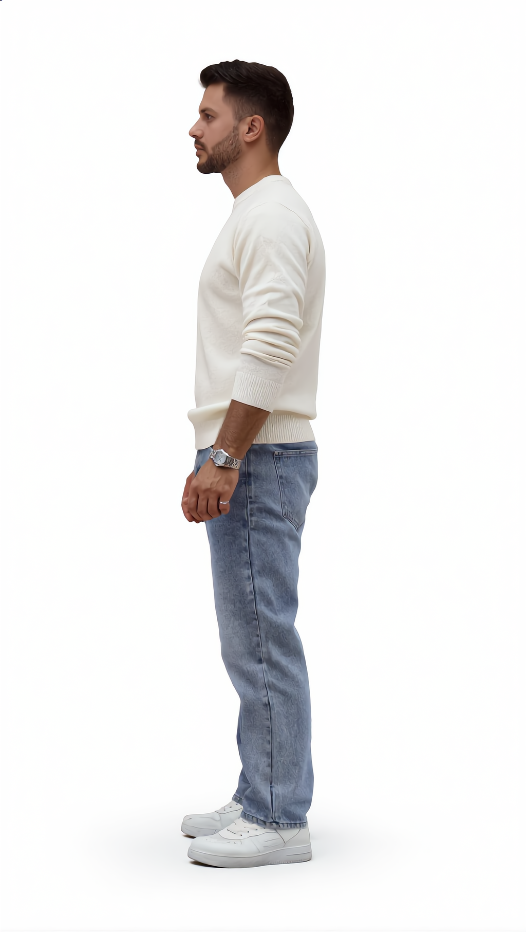 Straight Leg Loose Fit Casual Jeans