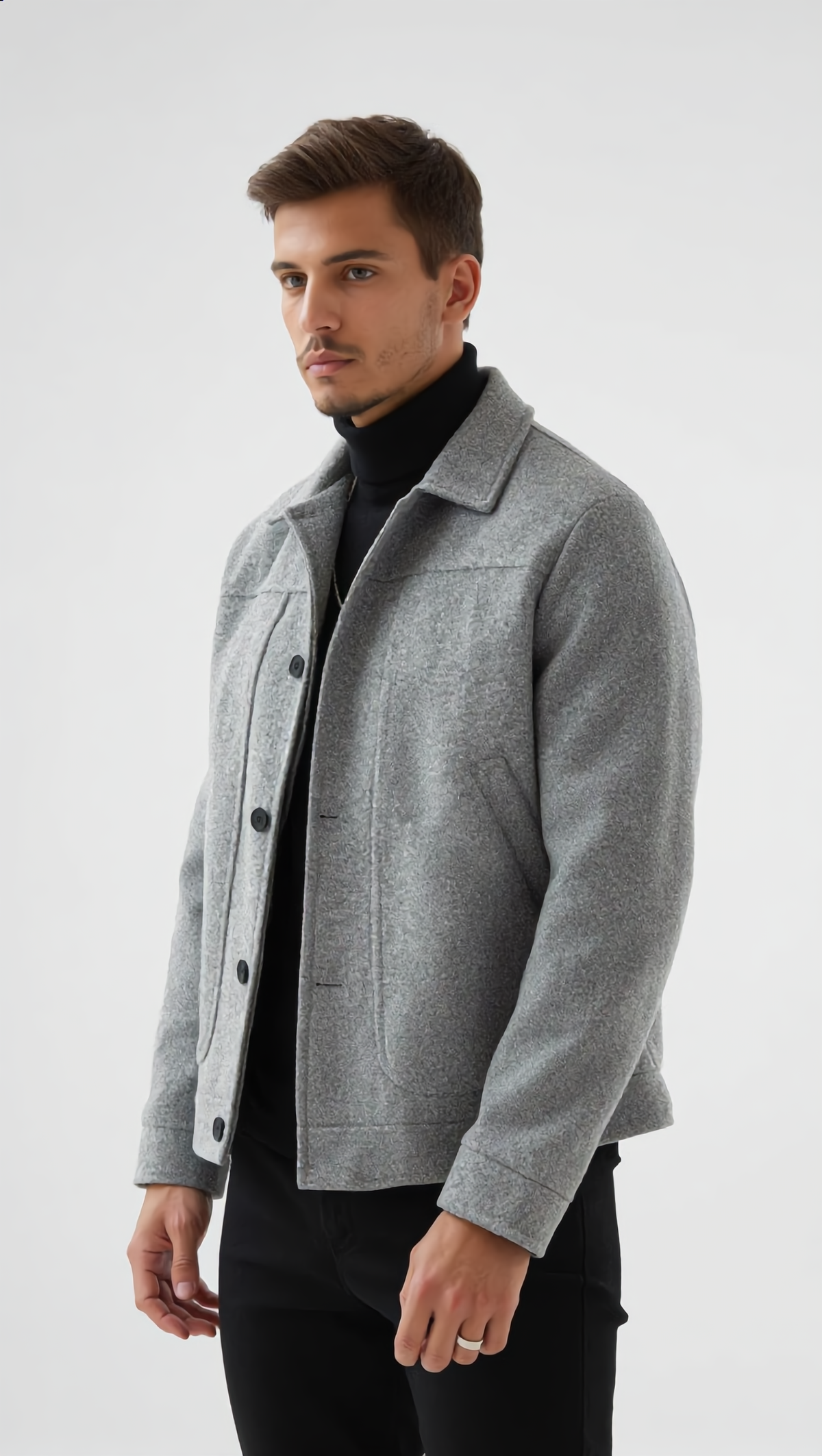 Long Sleeve Overcoat
