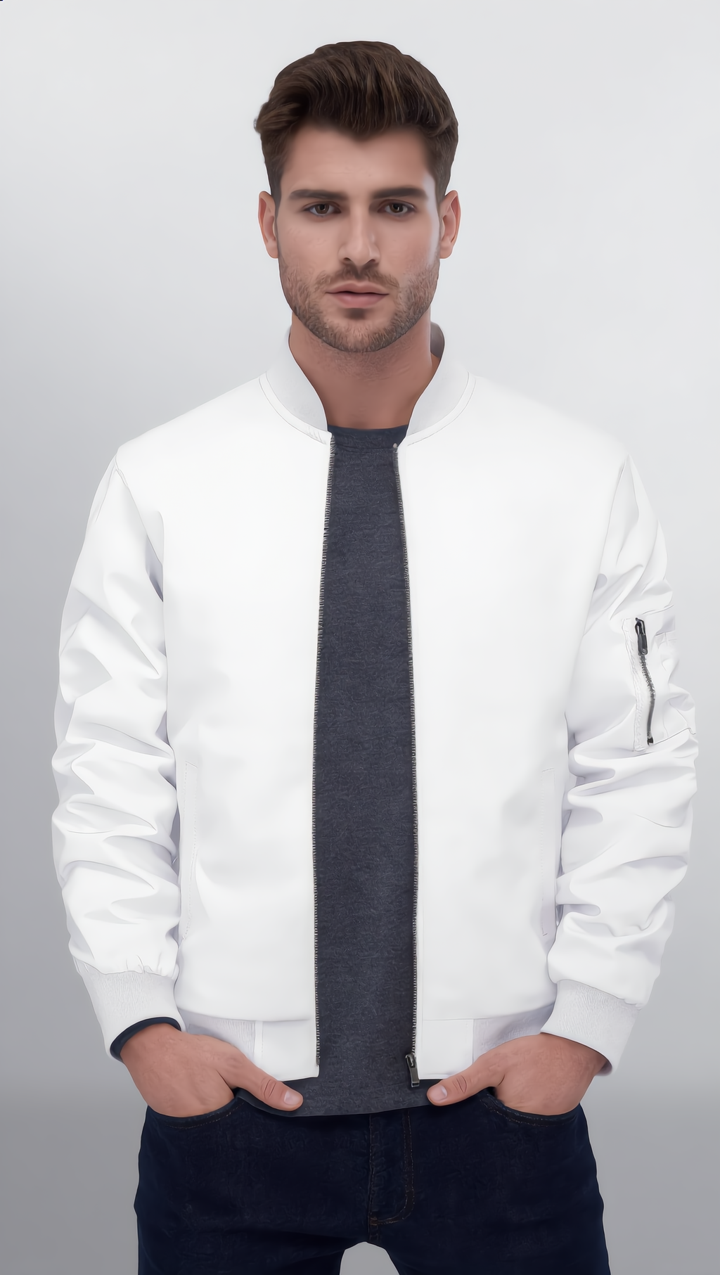 Lightweight Casual Bomber Jacket