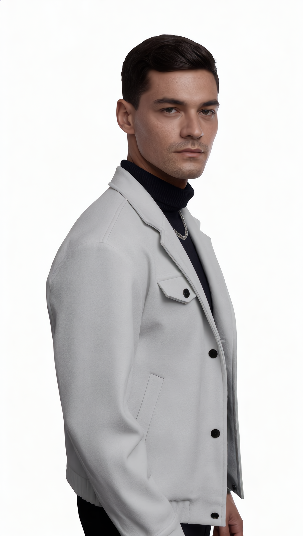 Long Sleeve Overcoat 