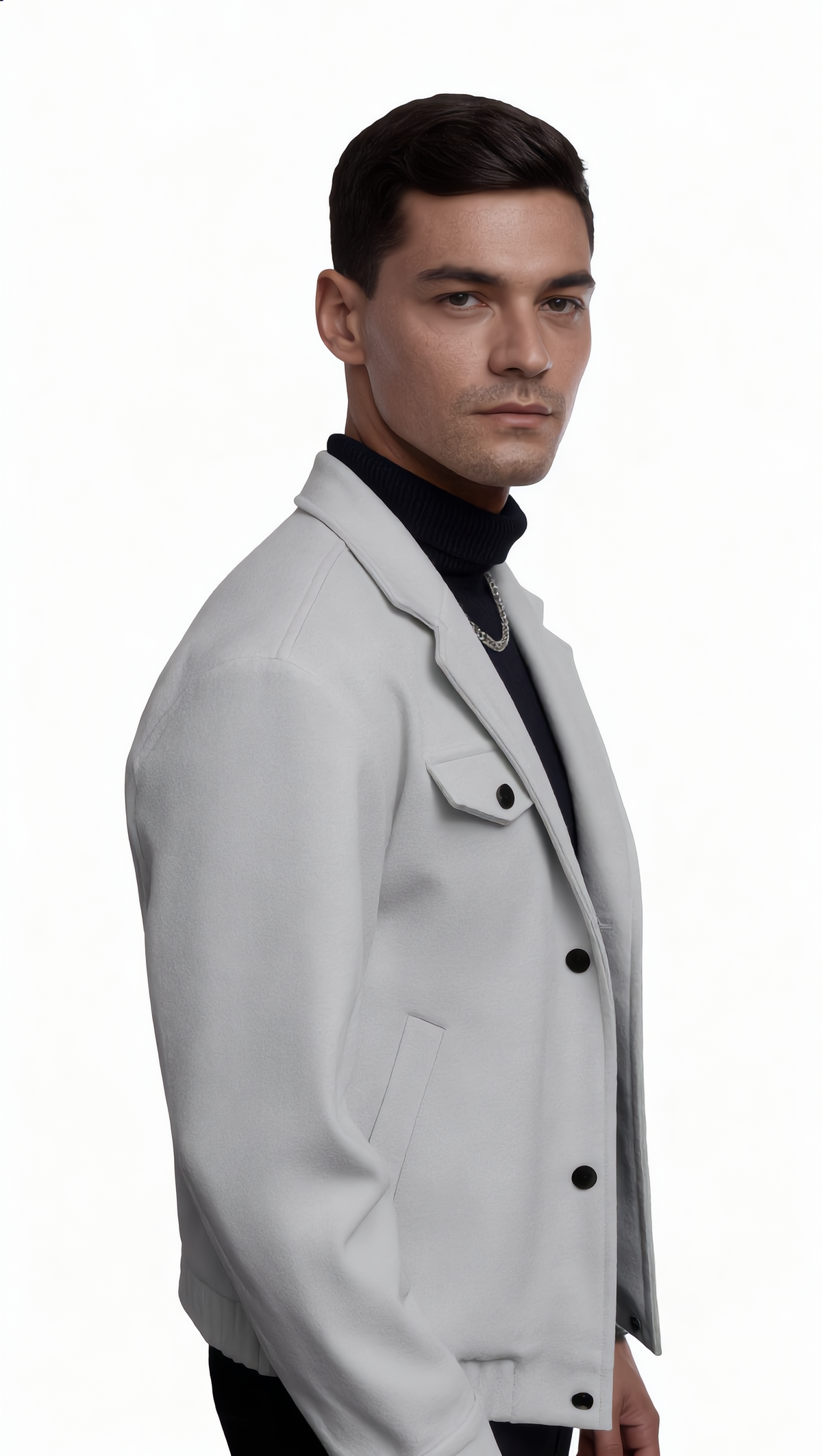 Long Sleeve Overcoat 