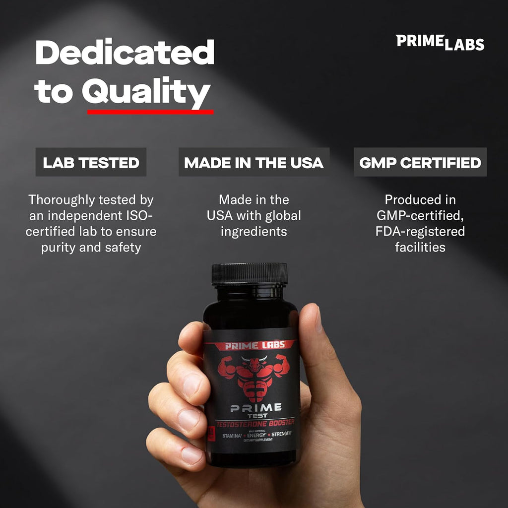 Testosterone Booster - Stamina, Endurance, & Strength Booster - 60 Caplets