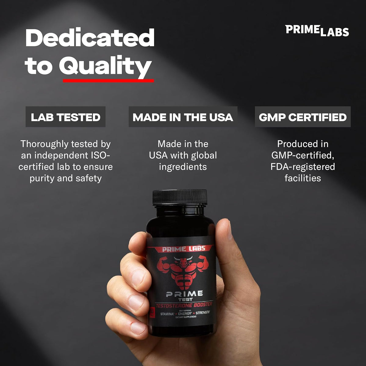 Testosterone Booster - Stamina, Endurance, & Strength Booster - 60 Caplets