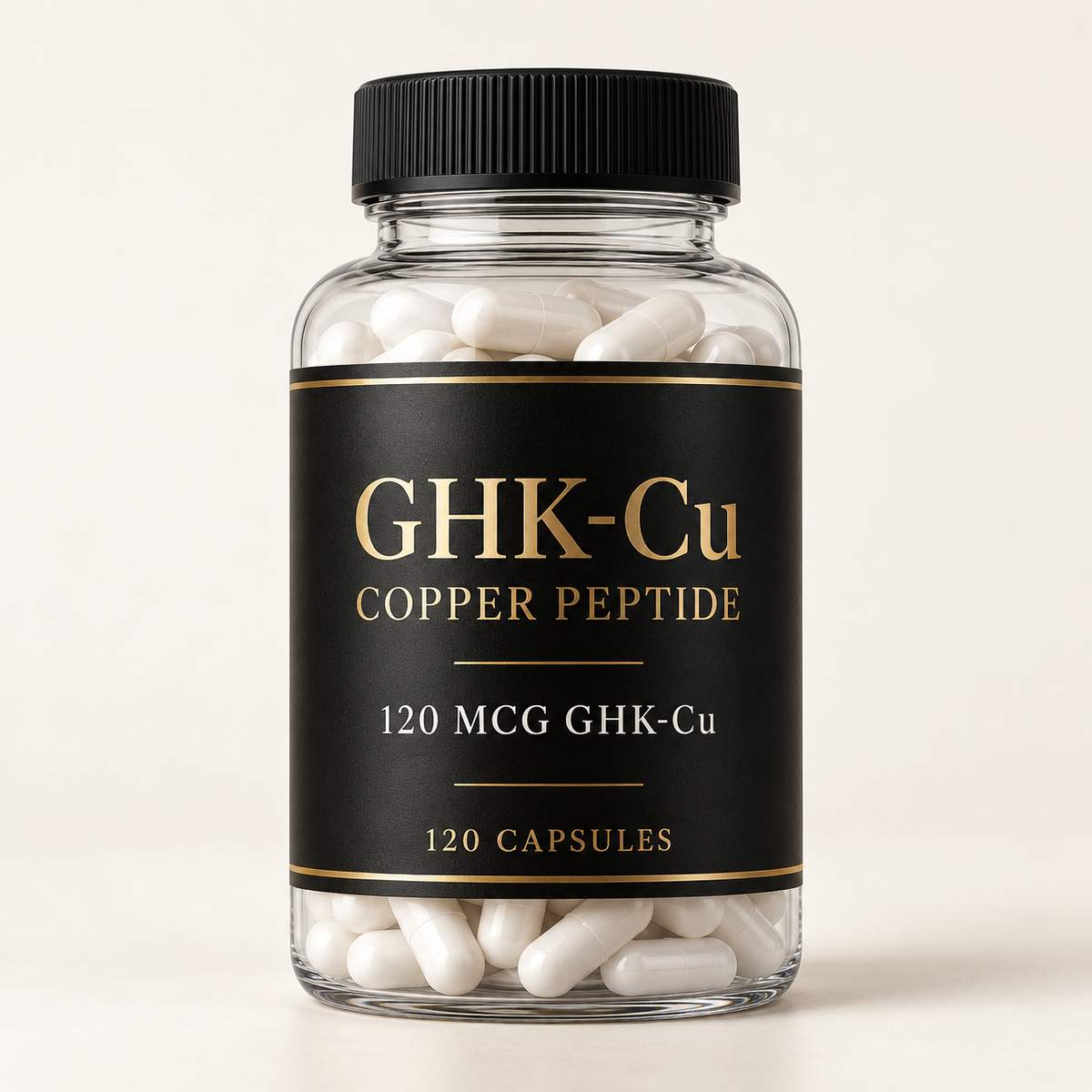 Ghk-Cu Copper Peptide Supplement Capsules,